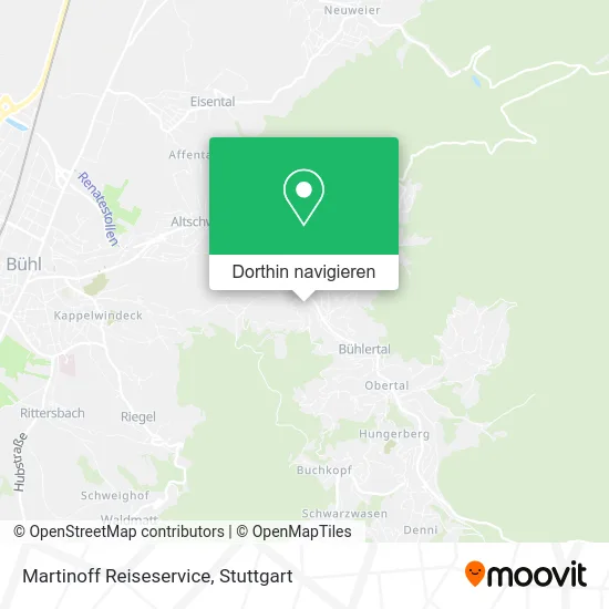 Martinoff Reiseservice Karte