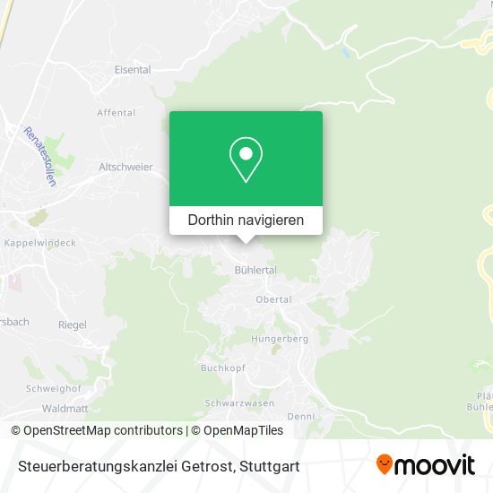 Steuerberatungskanzlei Getrost Karte