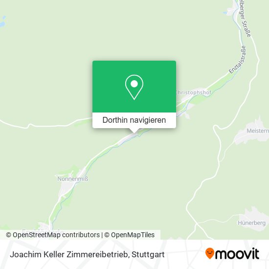 Joachim Keller Zimmereibetrieb Karte
