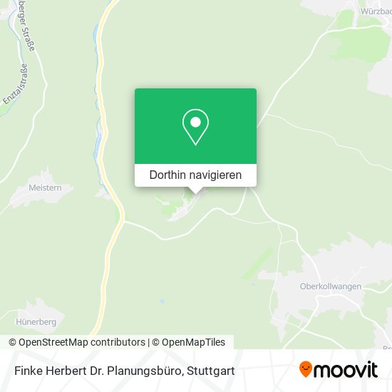 Finke Herbert Dr. Planungsbüro Karte