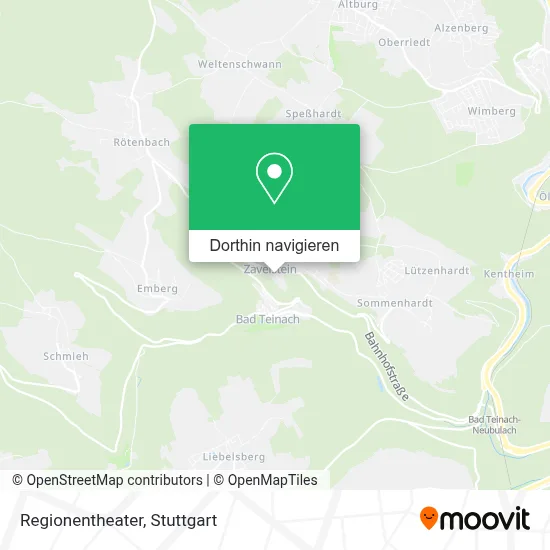 Regionentheater Karte