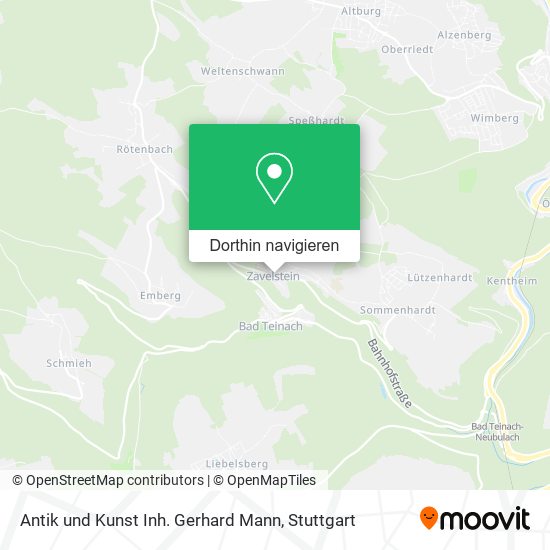 Antik und Kunst Inh. Gerhard Mann Karte