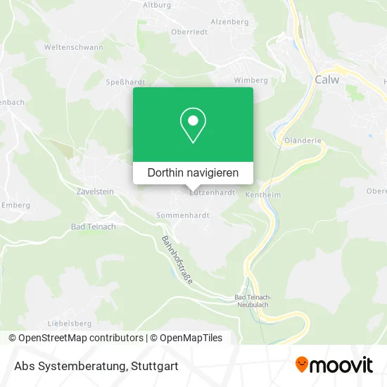 Abs Systemberatung Karte