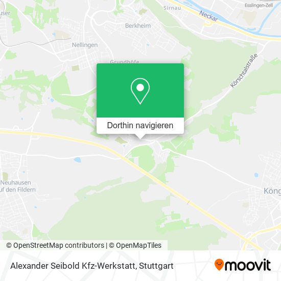 Alexander Seibold Kfz-Werkstatt Karte