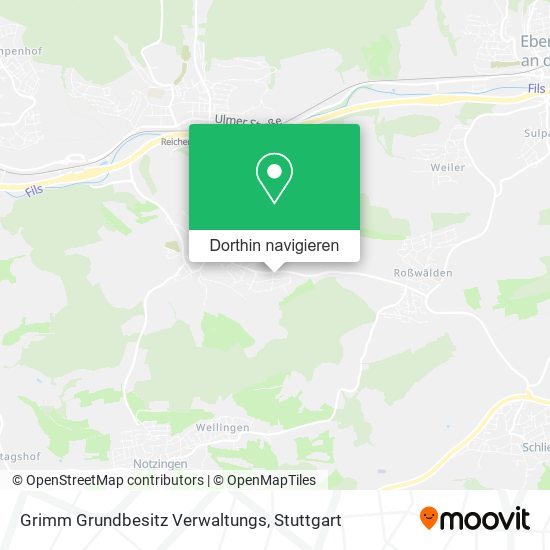 Grimm Grundbesitz Verwaltungs Karte