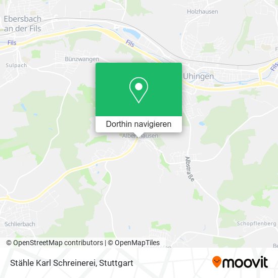 Stähle Karl Schreinerei Karte