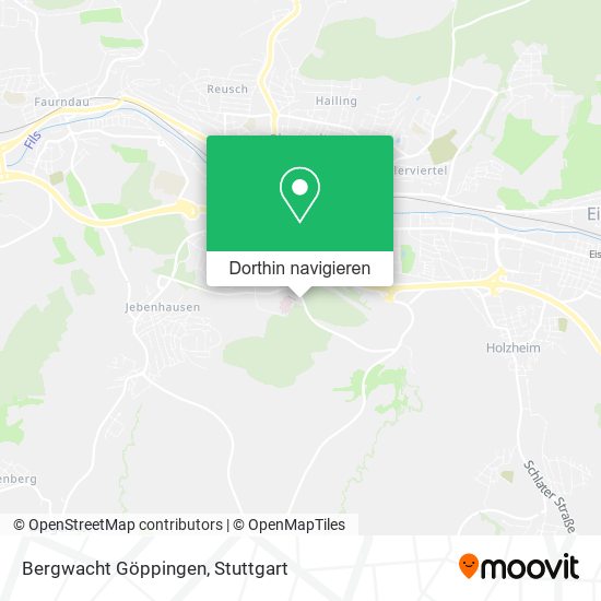 Bergwacht Göppingen Karte