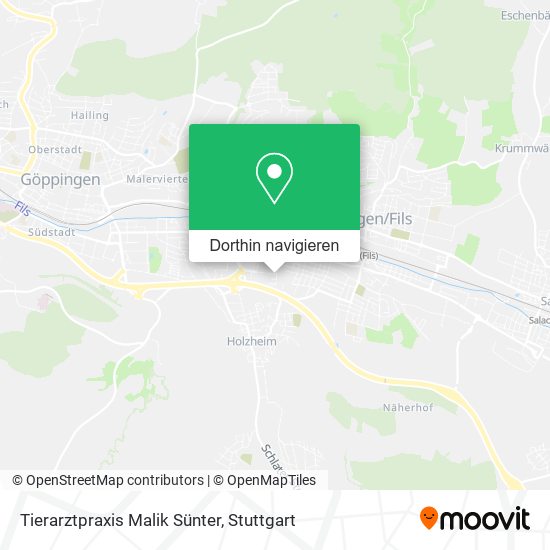 Tierarztpraxis Malik Sünter Karte