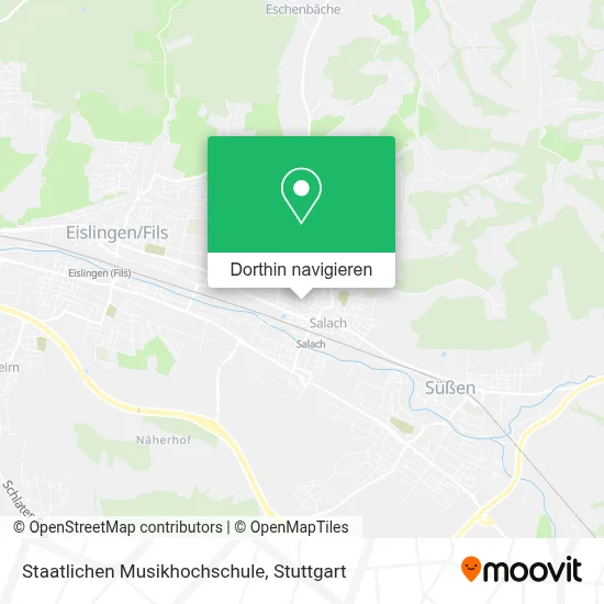 Staatlichen Musikhochschule Karte