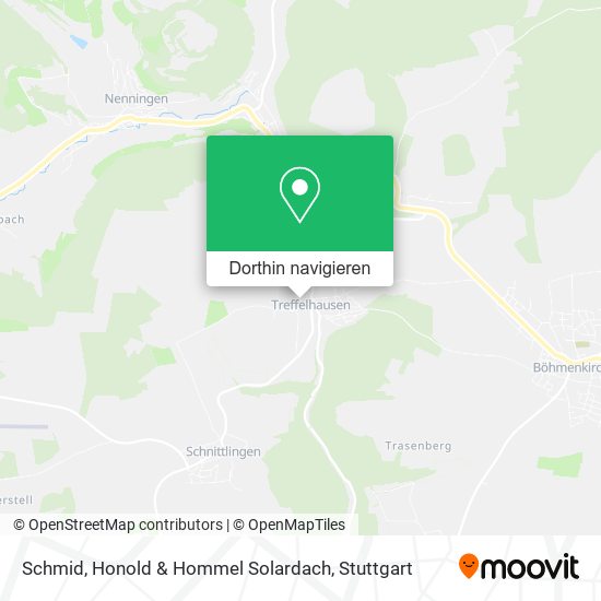 Schmid, Honold & Hommel Solardach Karte