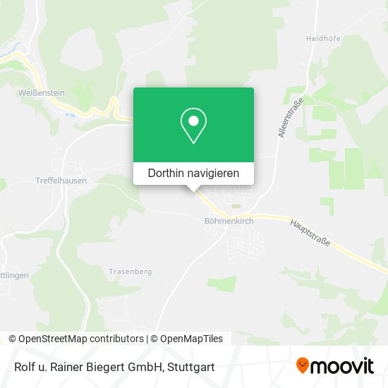 Rolf u. Rainer Biegert GmbH Karte