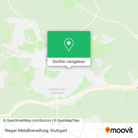 Rieger Metallveredlung Karte