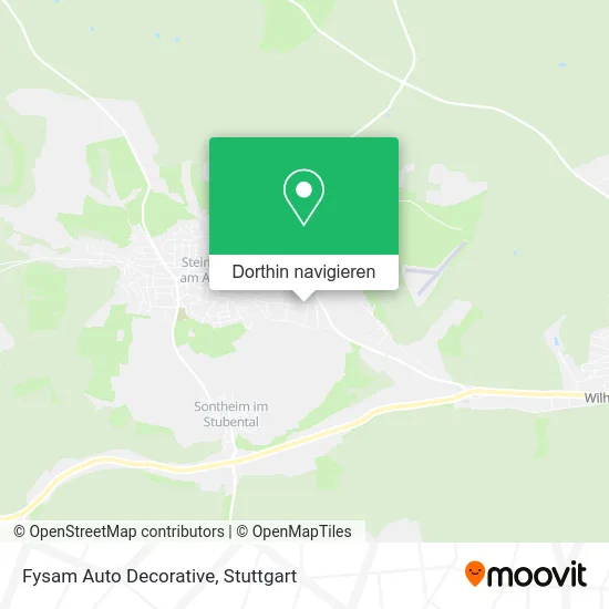 Fysam Auto Decorative Karte