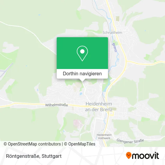 Röntgenstraße Karte