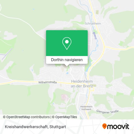 Kreishandwerkerschaft Karte