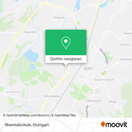 Rheintalschule Karte
