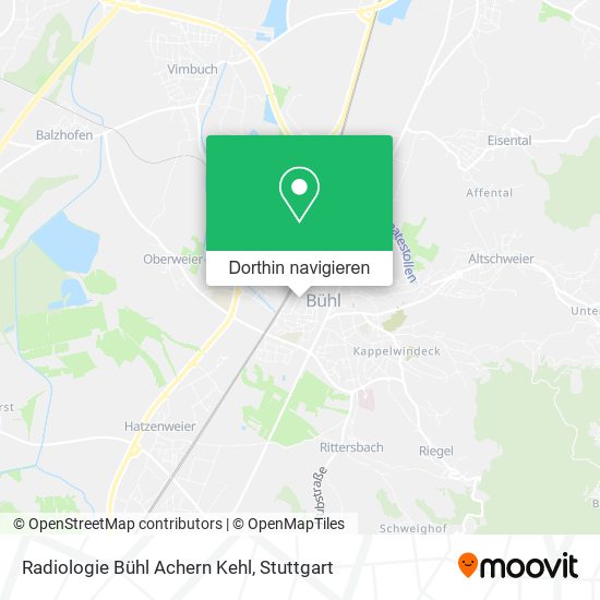 Radiologie Bühl Achern Kehl Karte