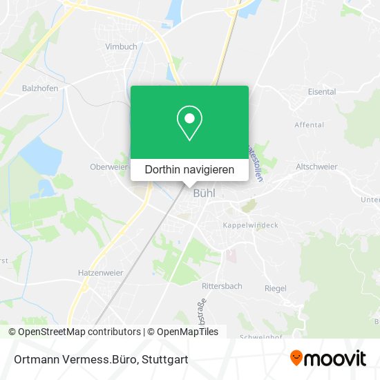 Ortmann Vermess.Büro Karte