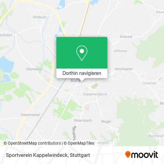 Sportverein Kappelwindeck Karte