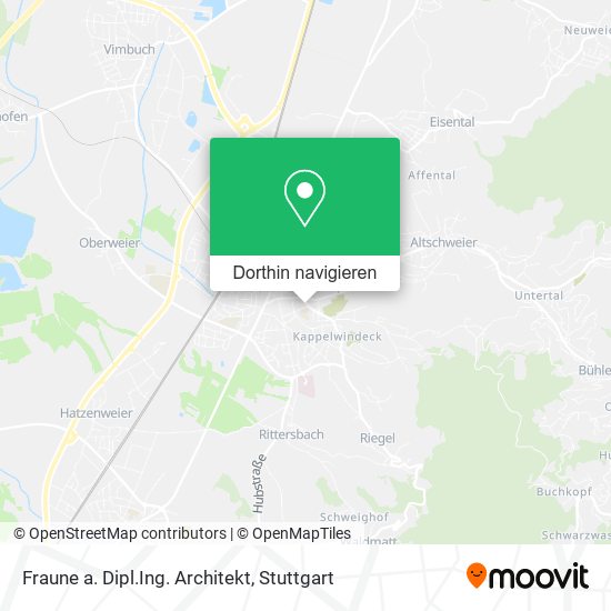 Fraune a. Dipl.Ing. Architekt Karte