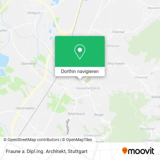 Fraune a. Dipl.Ing. Architekt Karte