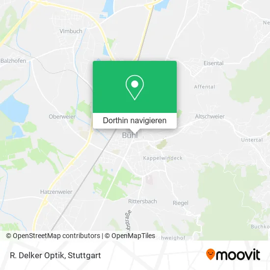 R. Delker Optik Karte