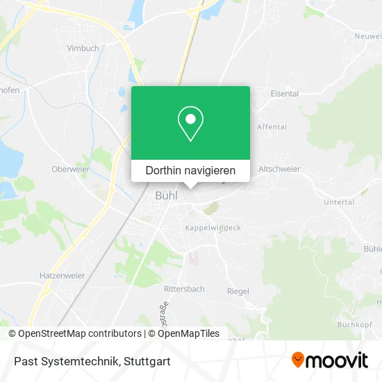 Past Systemtechnik Karte