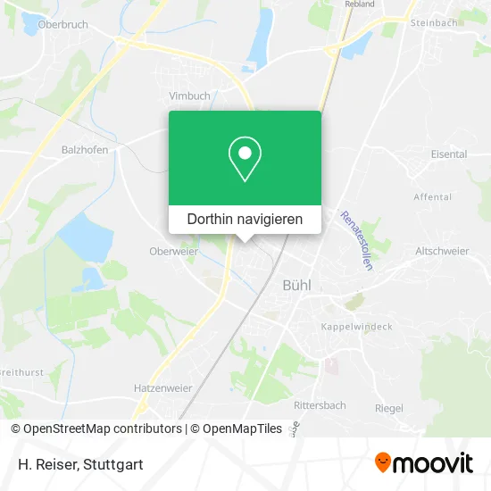 H. Reiser Karte