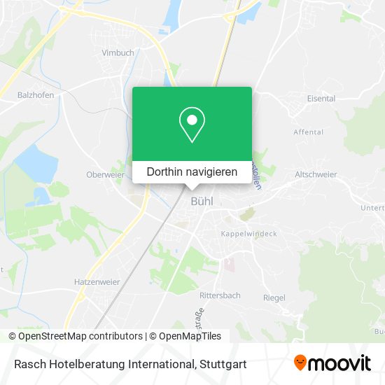 Rasch Hotelberatung International Karte