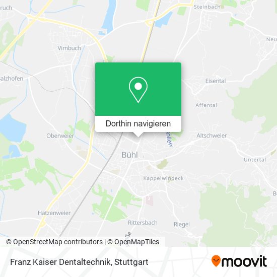 Franz Kaiser Dentaltechnik Karte