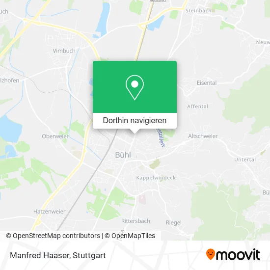 Manfred Haaser Karte