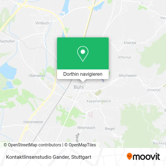 Kontaktlinsenstudio Gander Karte