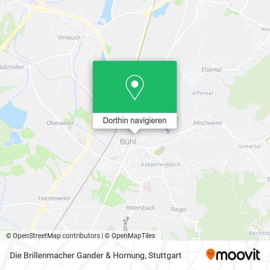 Die Brillenmacher Gander & Hornung Karte