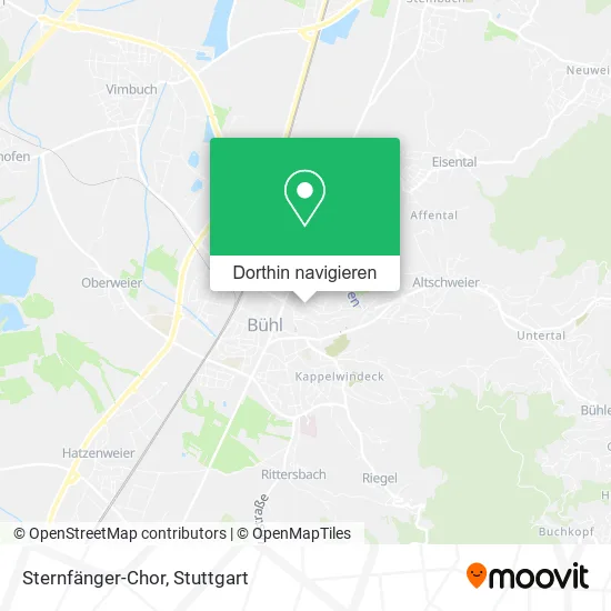 Sternfänger-Chor Karte