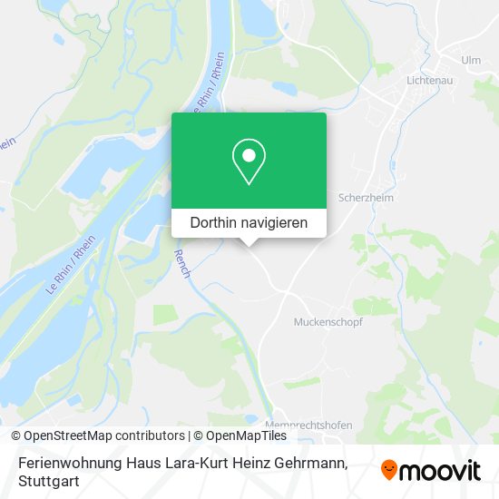 Ferienwohnung Haus Lara-Kurt Heinz Gehrmann Karte
