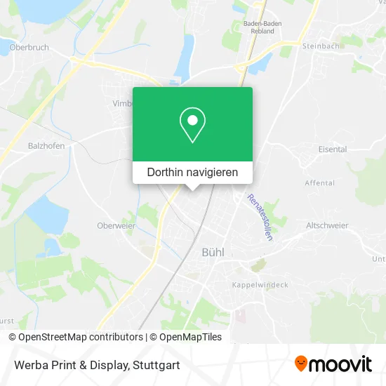 Werba Print & Display Karte