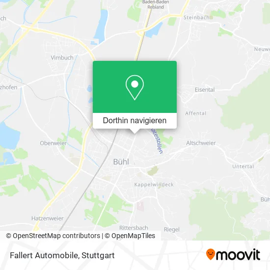 Fallert Automobile Karte