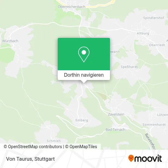 Von Taurus Karte