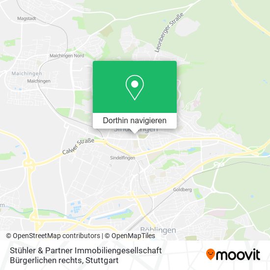 Stühler & Partner Immobiliengesellschaft Bürgerlichen rechts Karte