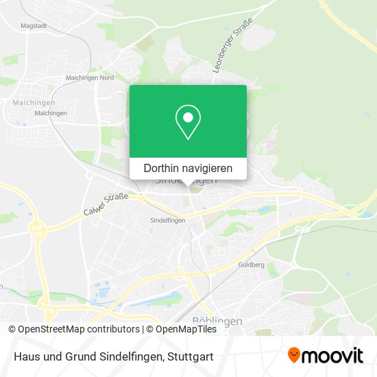 Haus und Grund Sindelfingen Karte