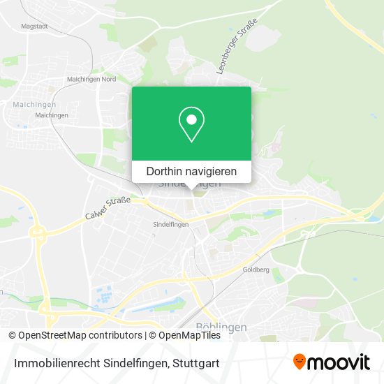 Immobilienrecht Sindelfingen Karte