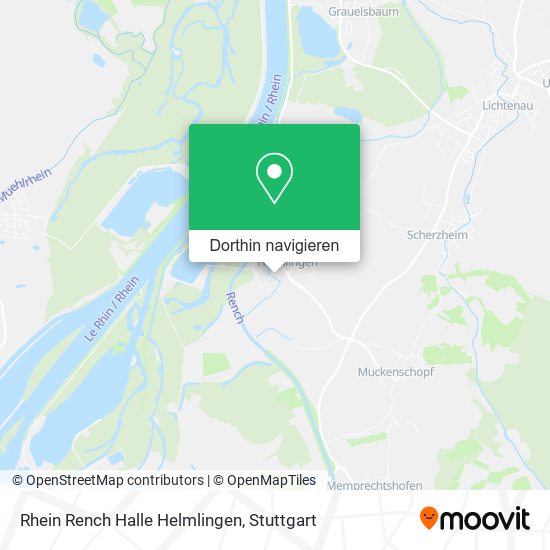 Rhein Rench Halle Helmlingen Karte