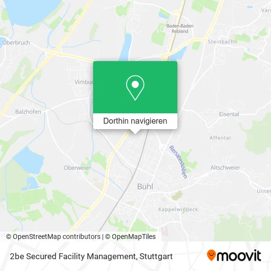 2be Secured Facility Management Karte