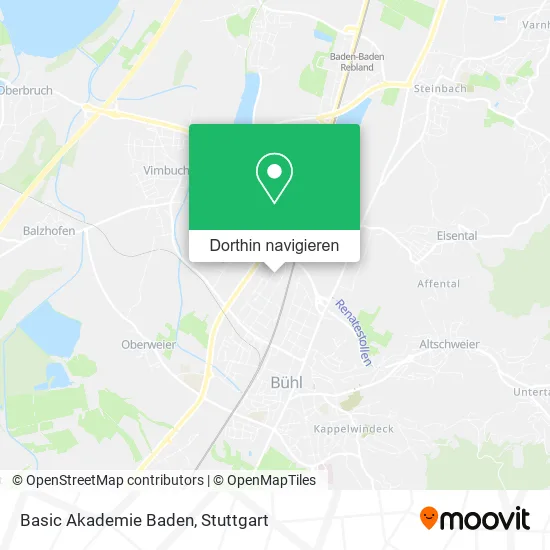 Basic Akademie Baden Karte