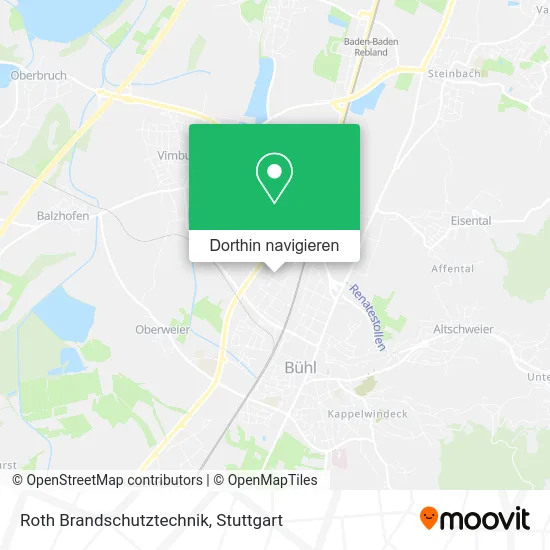 Roth Brandschutztechnik Karte