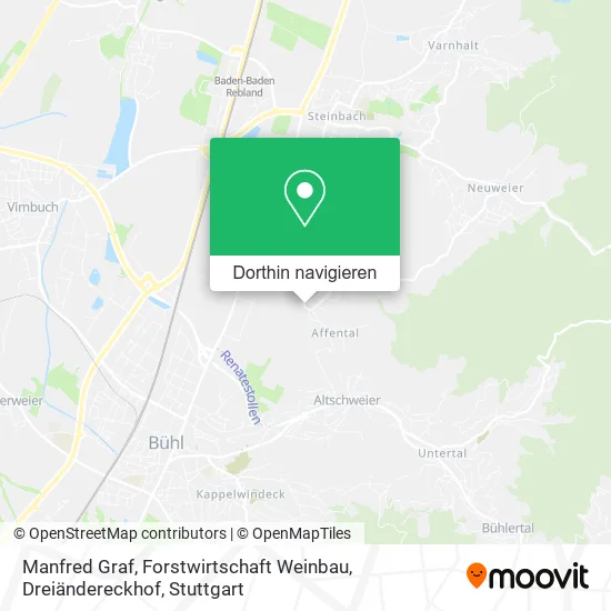 Manfred Graf, Forstwirtschaft Weinbau, Dreiändereckhof Karte