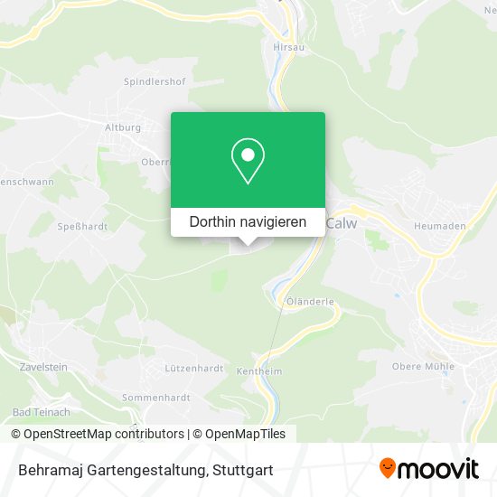 Behramaj Gartengestaltung Karte