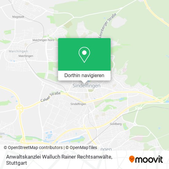 Anwaltskanzlei Walluch Rainer Rechtsanwälte Karte