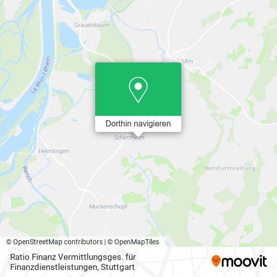Ratio Finanz Vermittlungsges. für Finanzdienstleistungen Karte