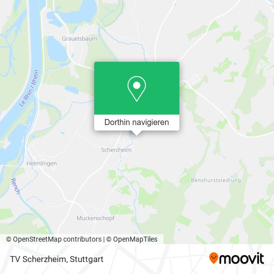 TV Scherzheim Karte